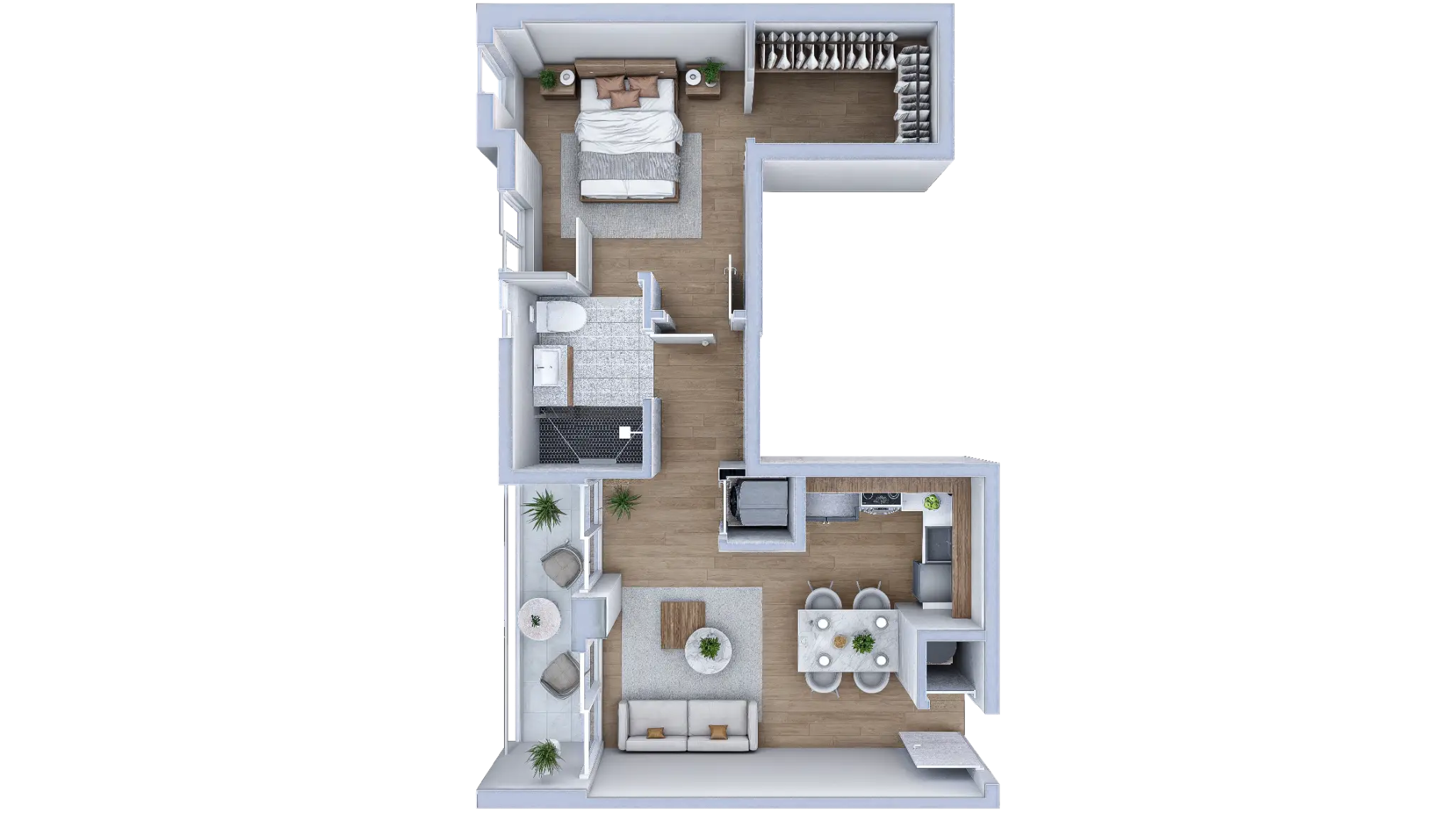 Unit A4 floor plan